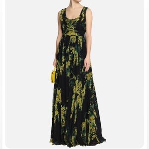 NWOT dolce&gabanna silk maxi dress